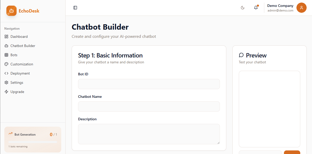 EchoDesk gallery image