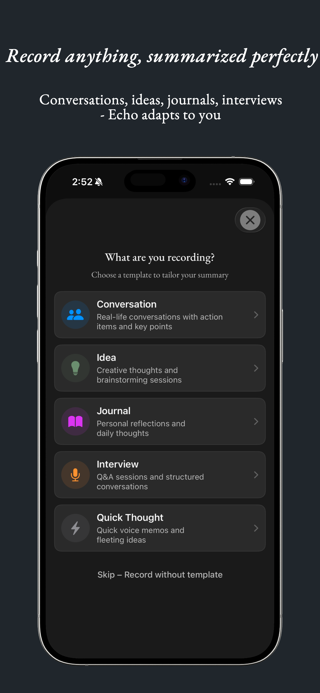 SpeakSummarize gallery image