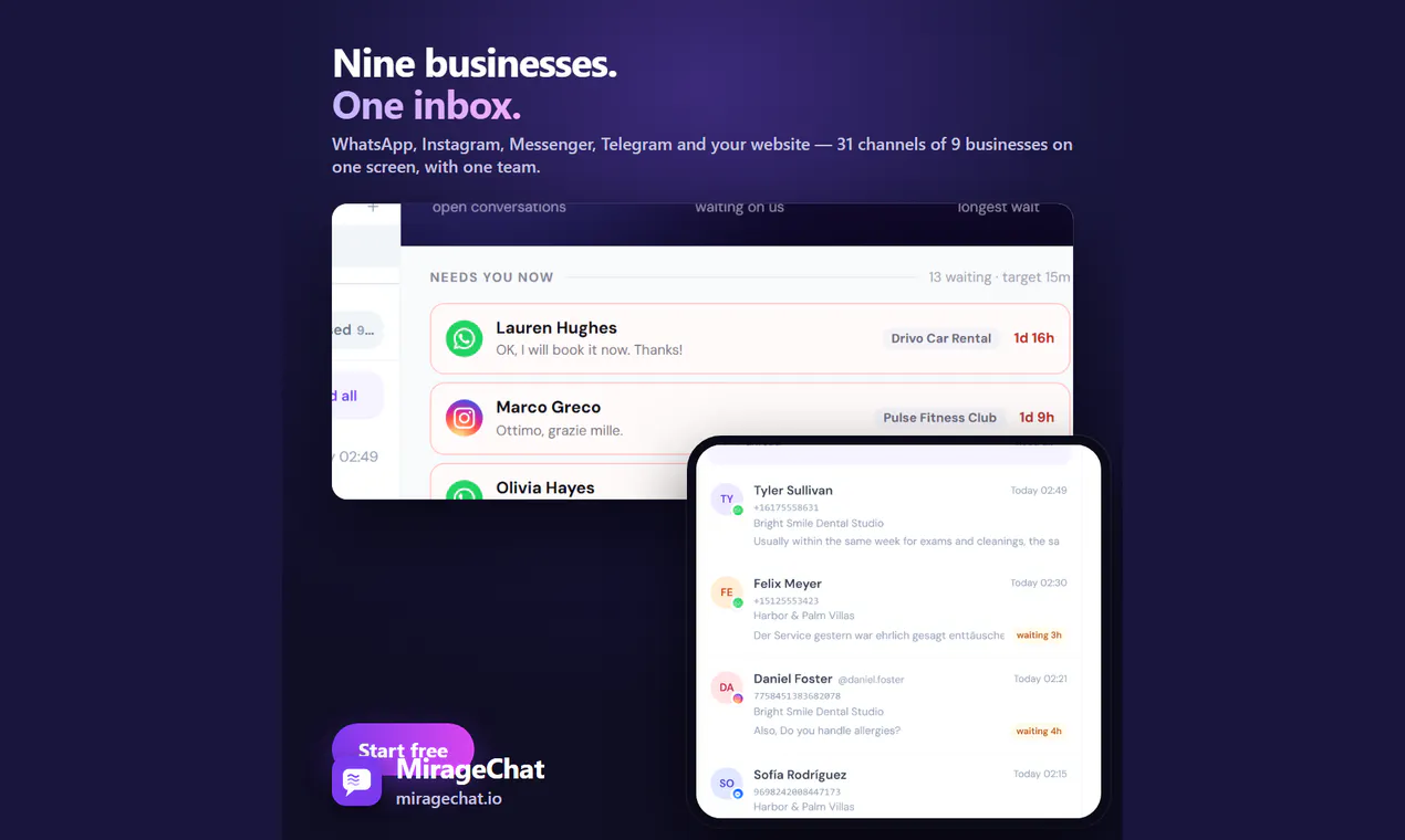 MirageCHAT gallery image