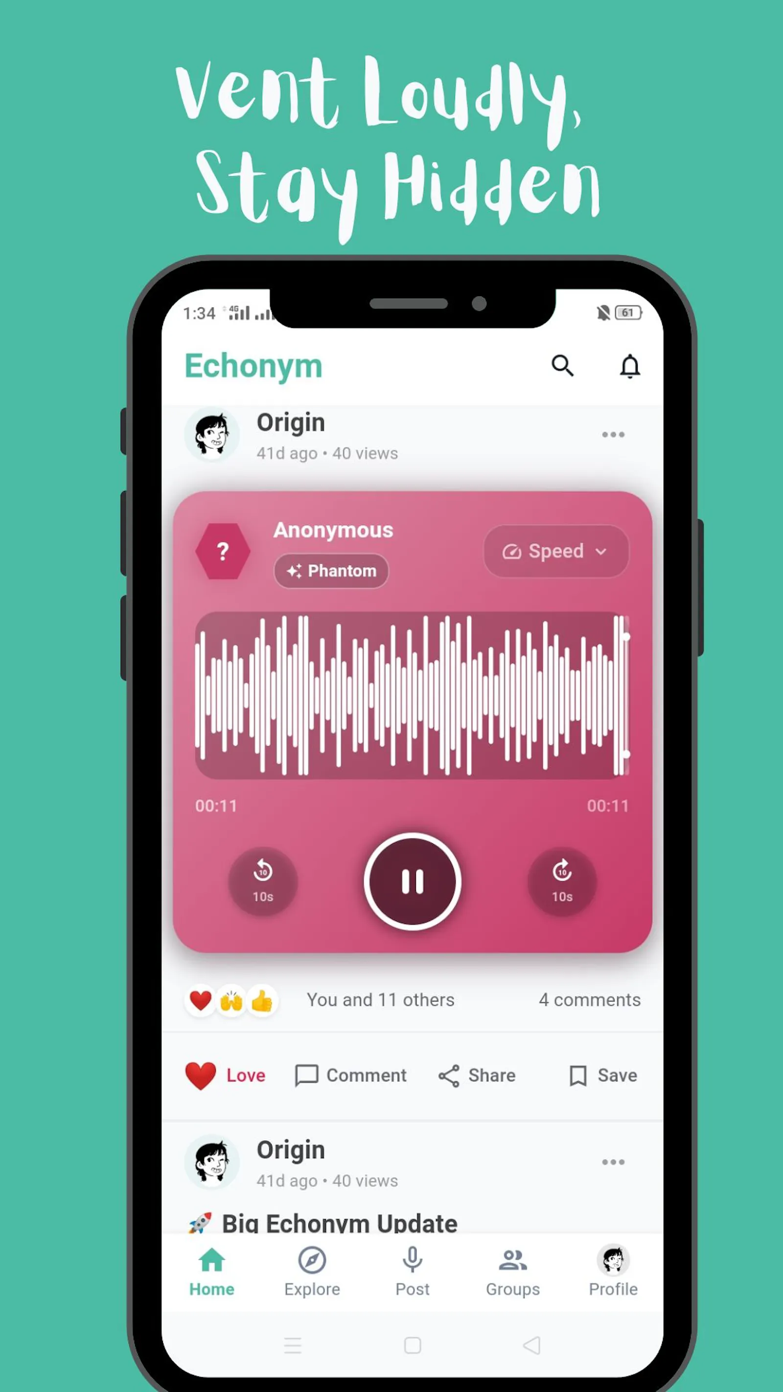Echonym screenshot 5