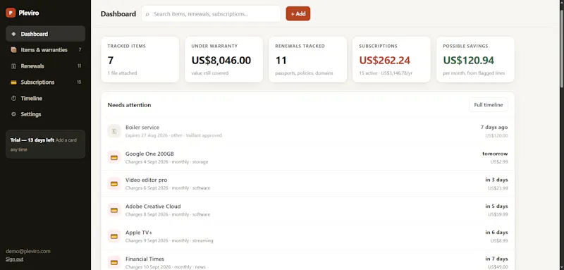 Pleviro screenshot 2