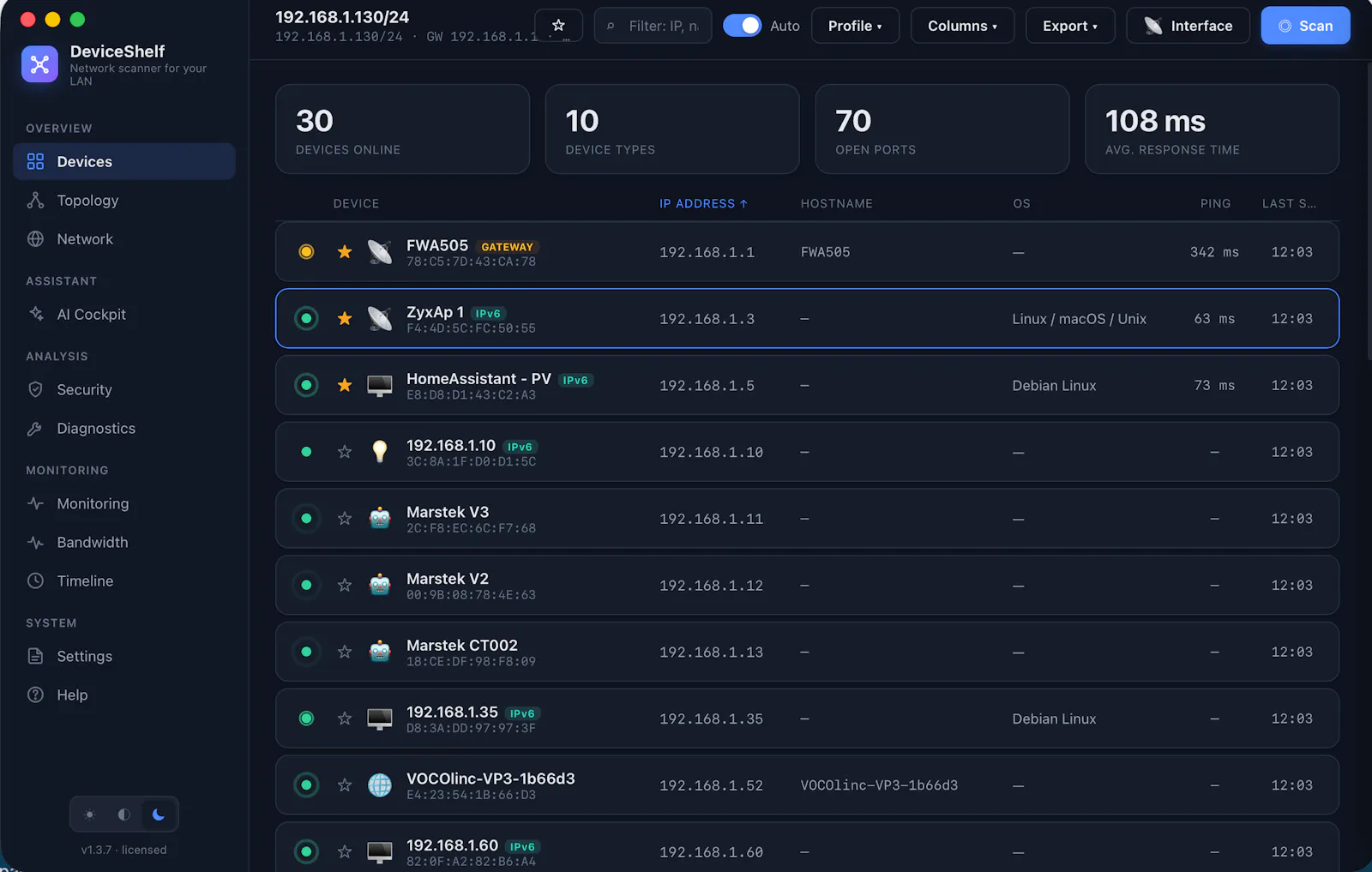 DeviceShelf screenshot 5