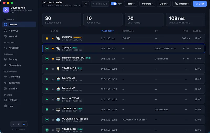 DeviceShelf screenshot 5
