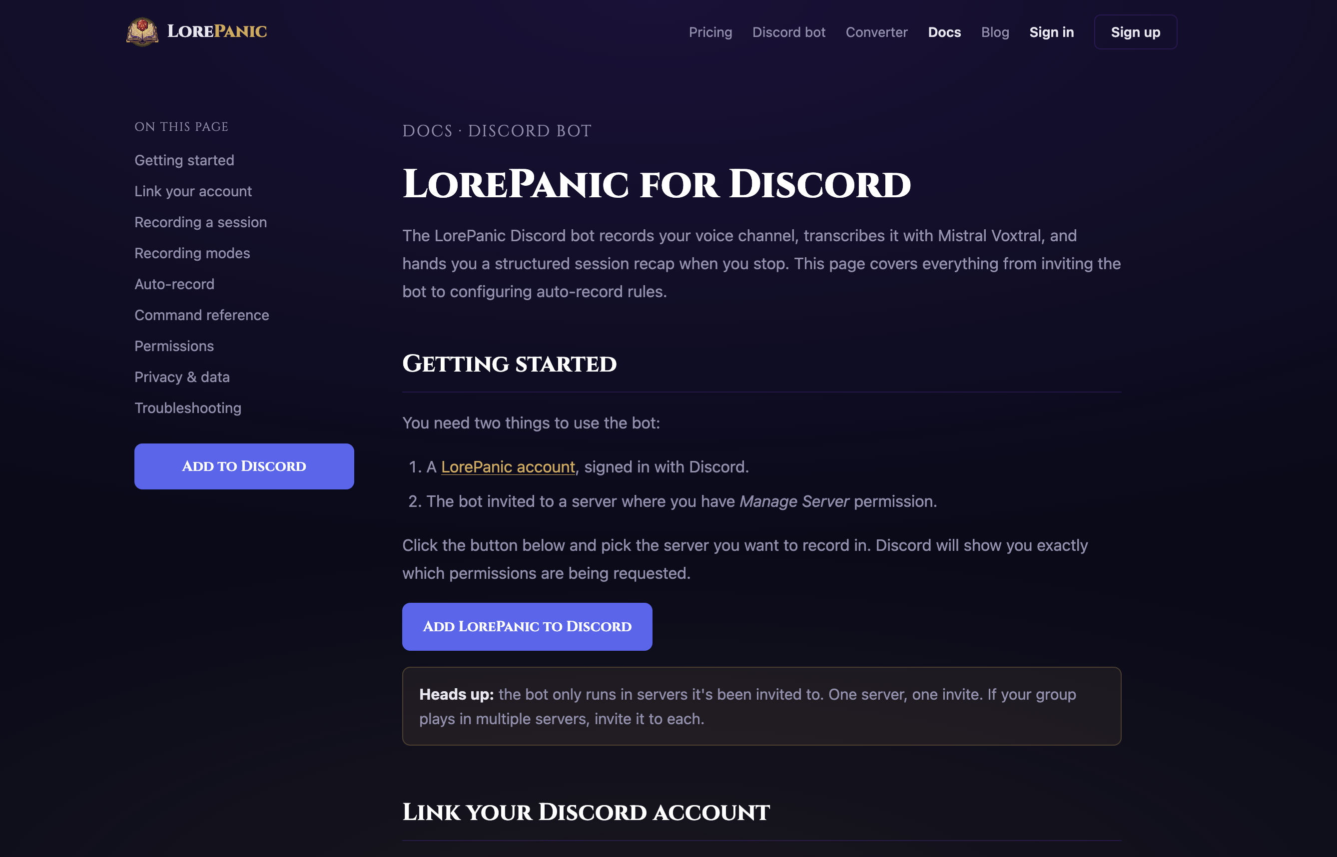 LorePanic gallery image