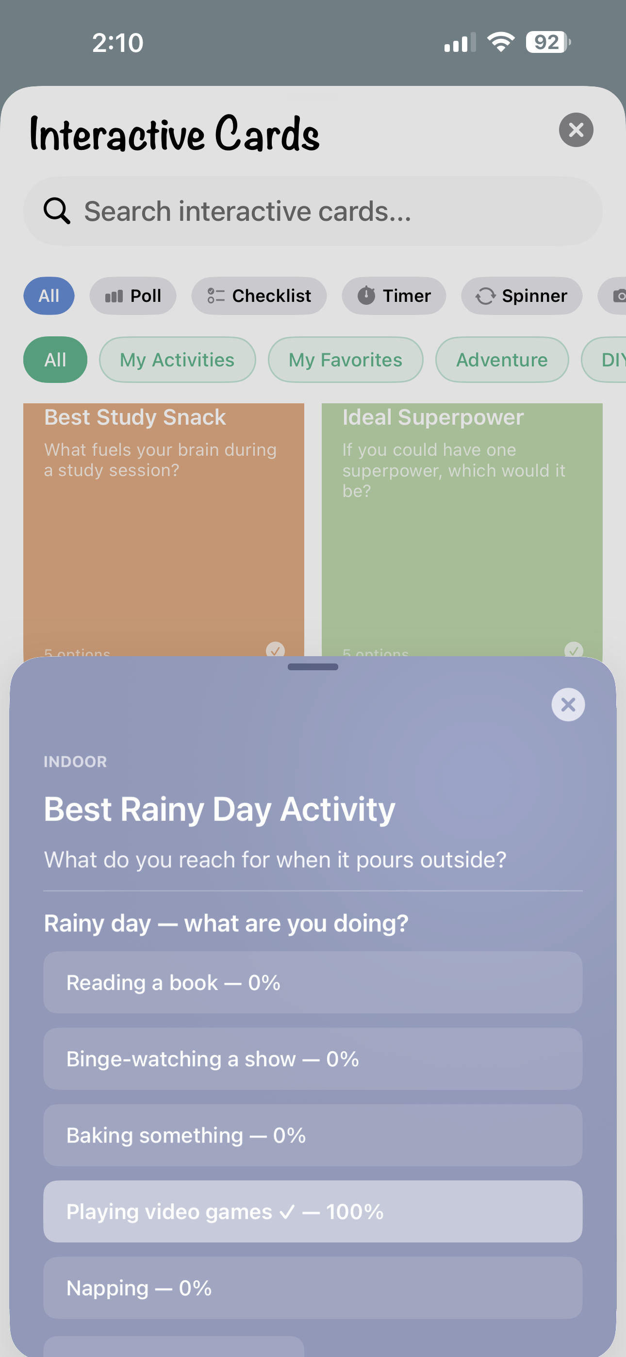 The Are You Bored!? App gallery image