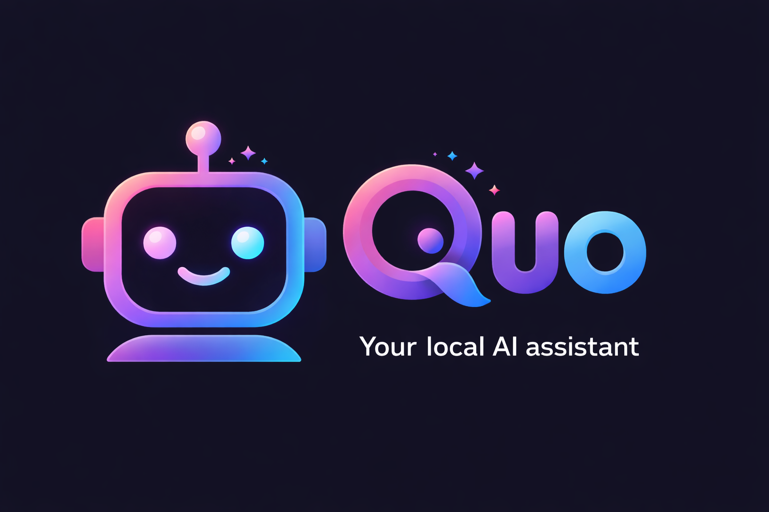 Quo AI - Offline Assistant - Main product screenshot demonstrating key features and user interface