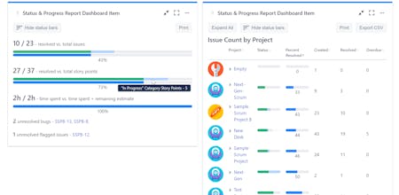 Simple Custom Reports for Jira gallery image