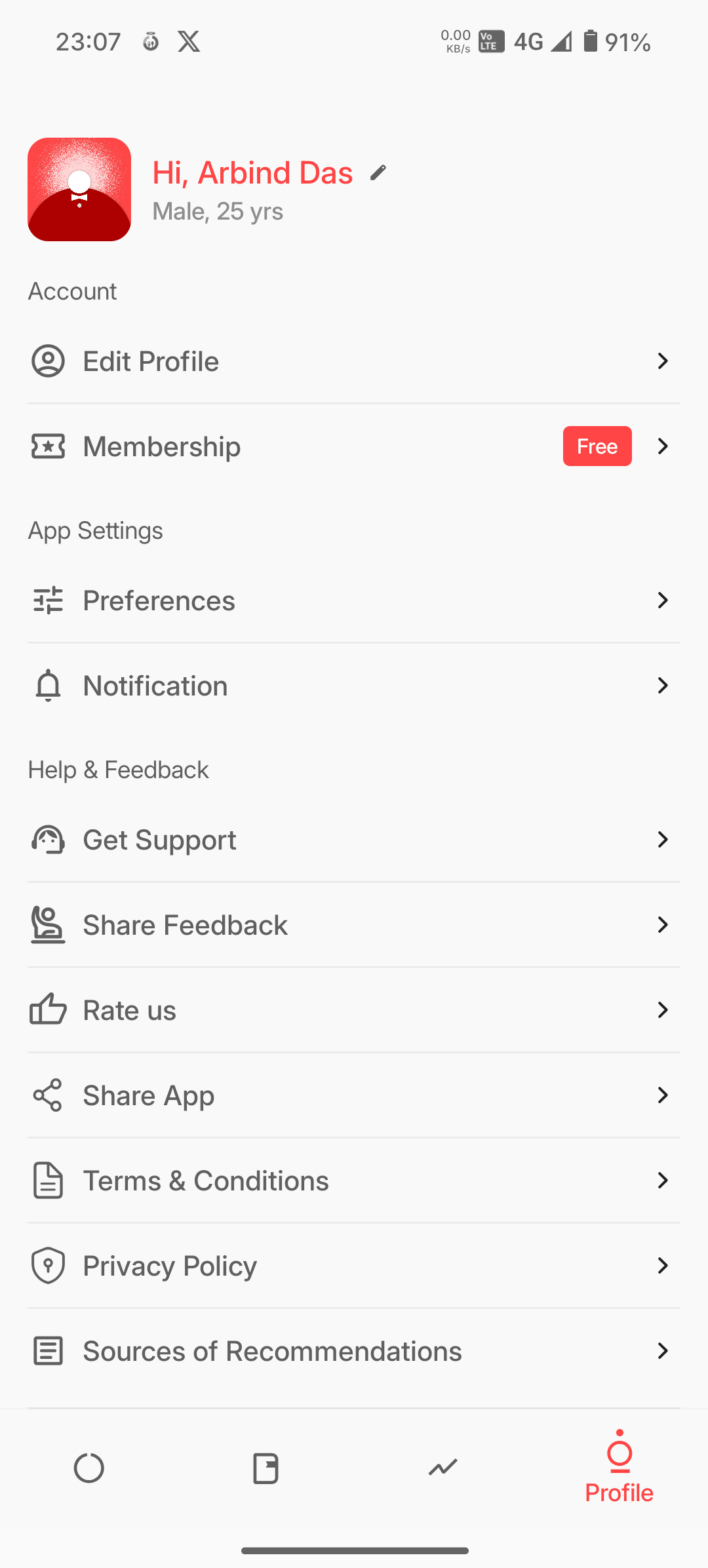 Zen - Intermitterende vasten -app media 4