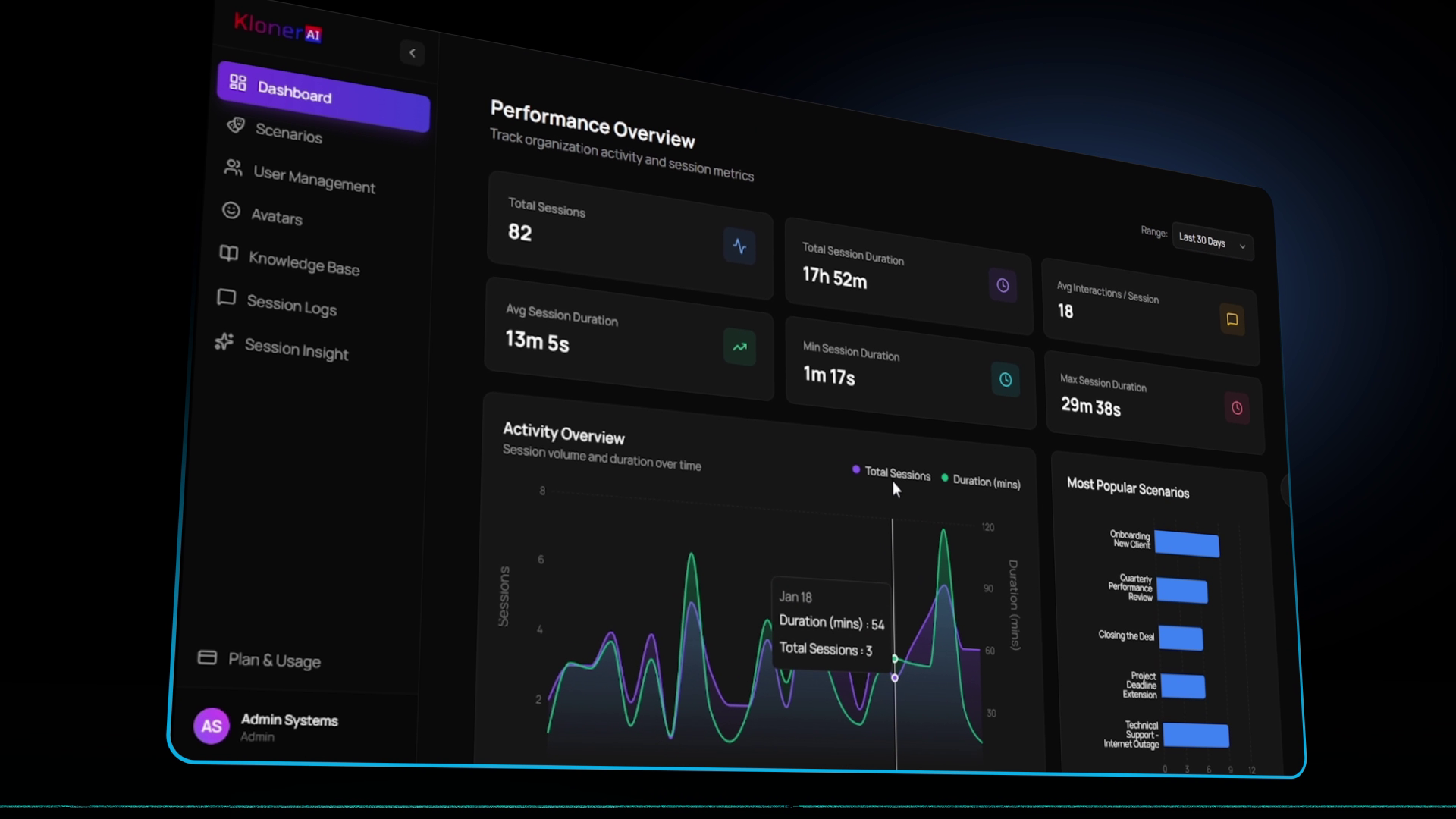 Kloner AI - Screenshot 3 showing product features and functionality