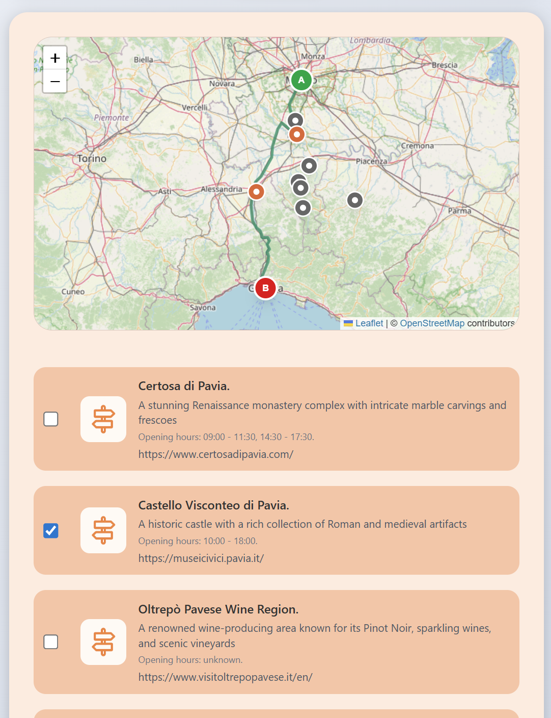 Wayro - AI Trip Planner che trova gemme nascoste tra le città media 3