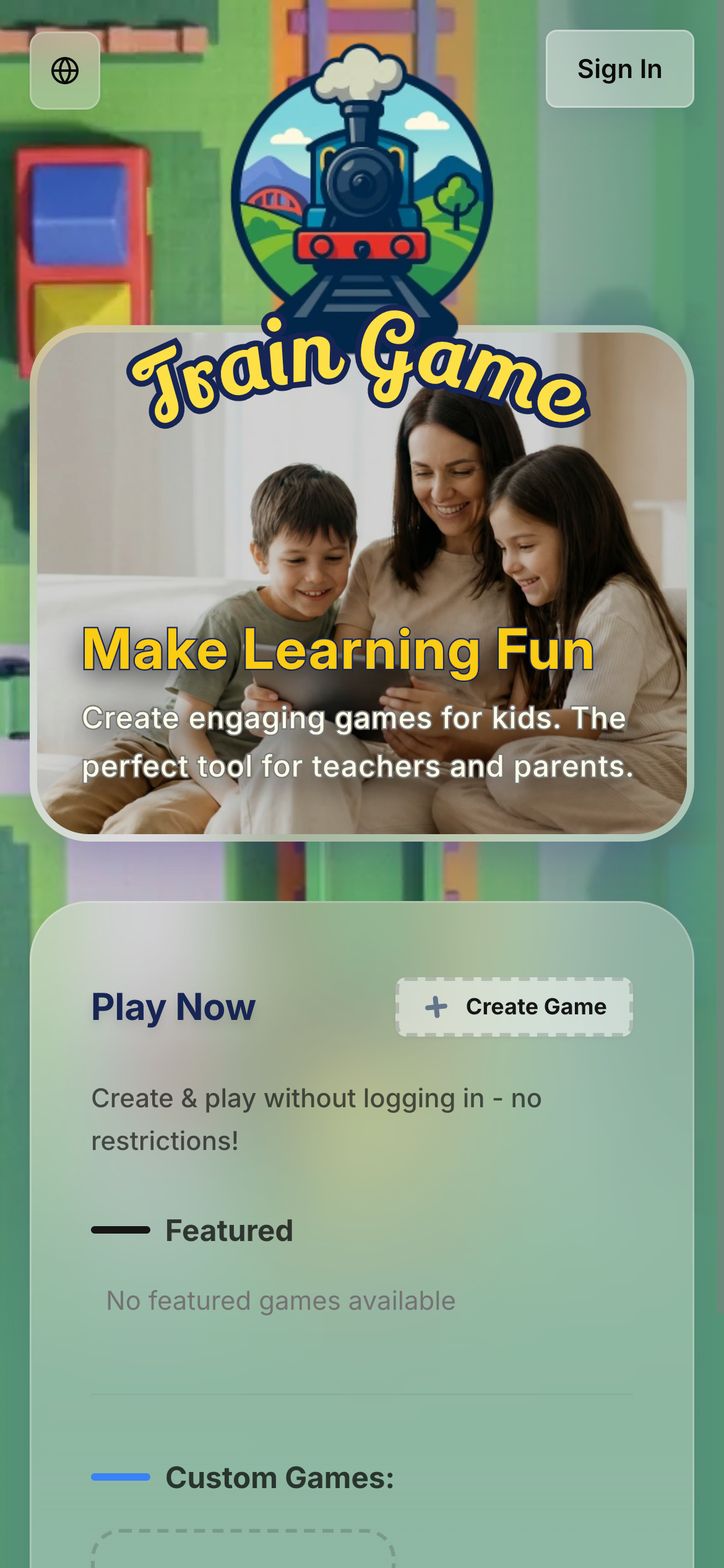 Train Game gallery image