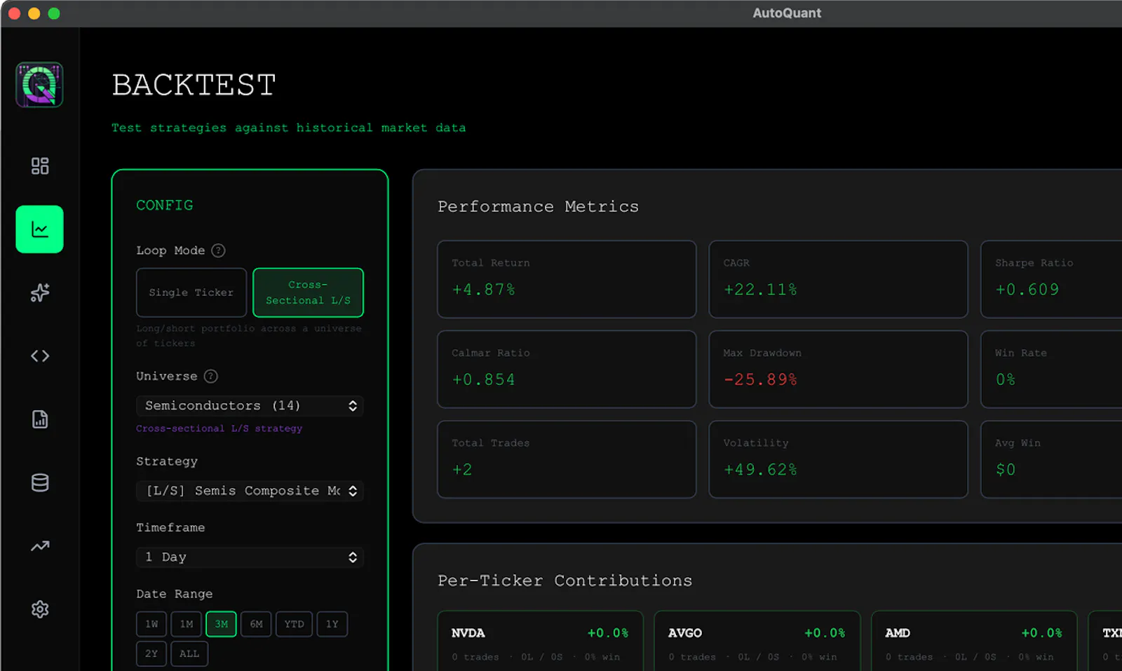 AutoQuant screenshot 3