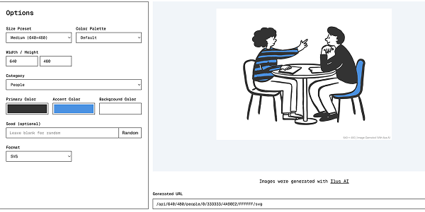 Placeholder Image Generator - Main screenshot showing features and interface