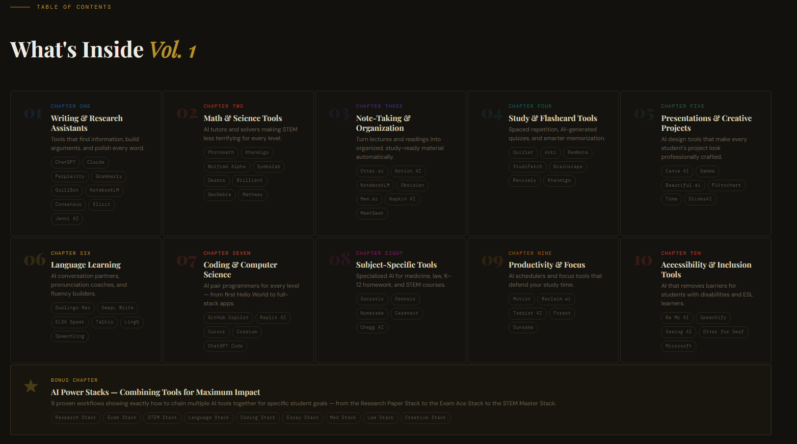 AI Tools for Every Student — Vol. 1 gallery image