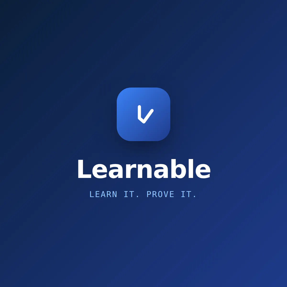 Learnable — Learn it. Prove it. gallery image