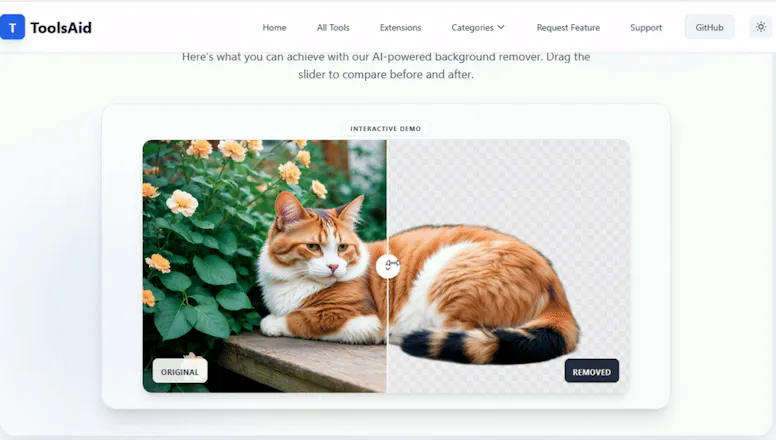 ToolsAid AI Background Remover gallery image