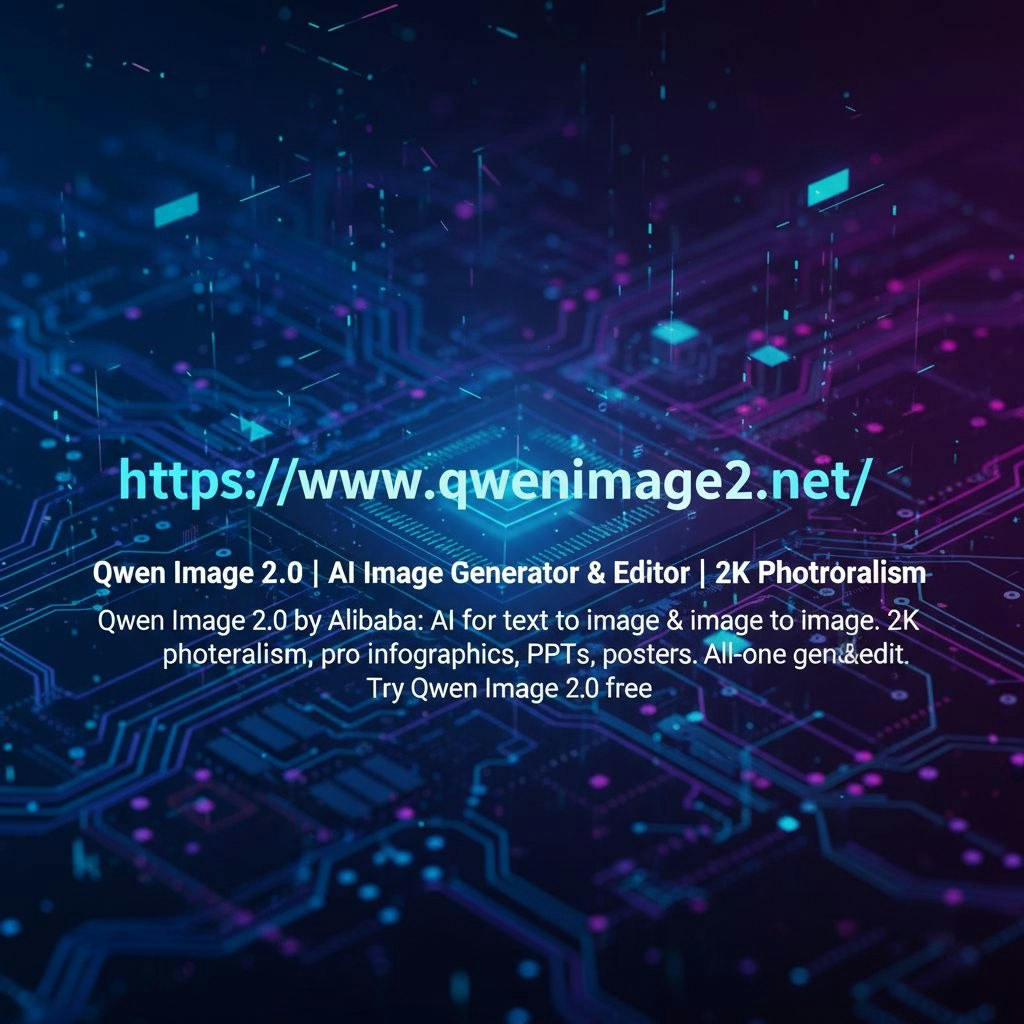 Qwen Image 2.0 gallery image