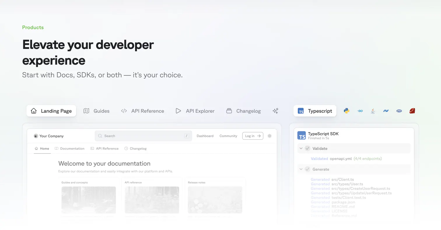 Fern: Instant Docs and SDKs for your API | Product Hunt