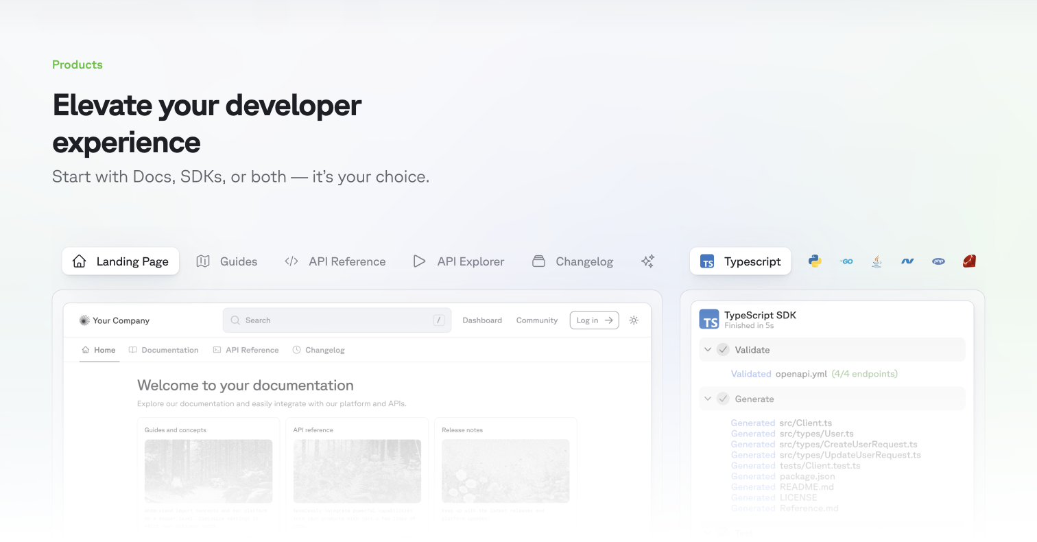 Média Fougère - Docs et SDK instantanés pour votre API 2