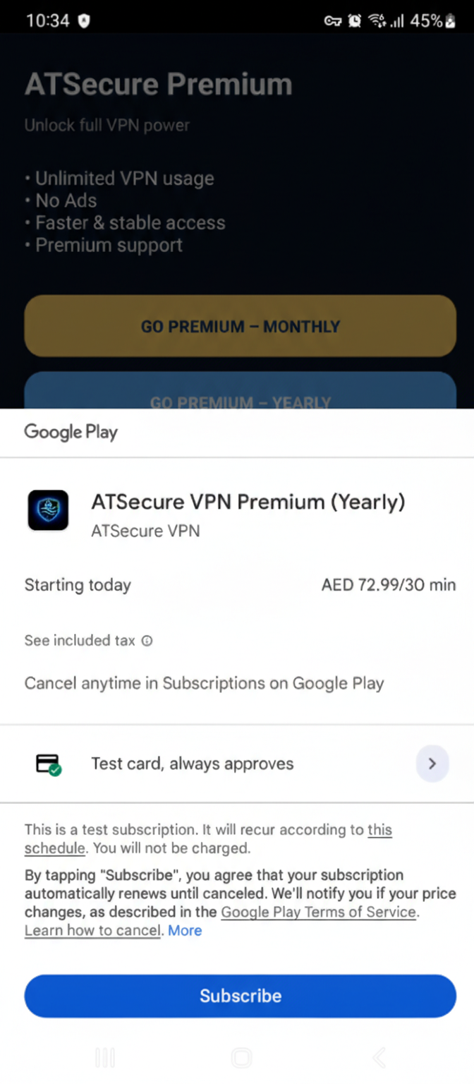 ATSecure VPN gallery image