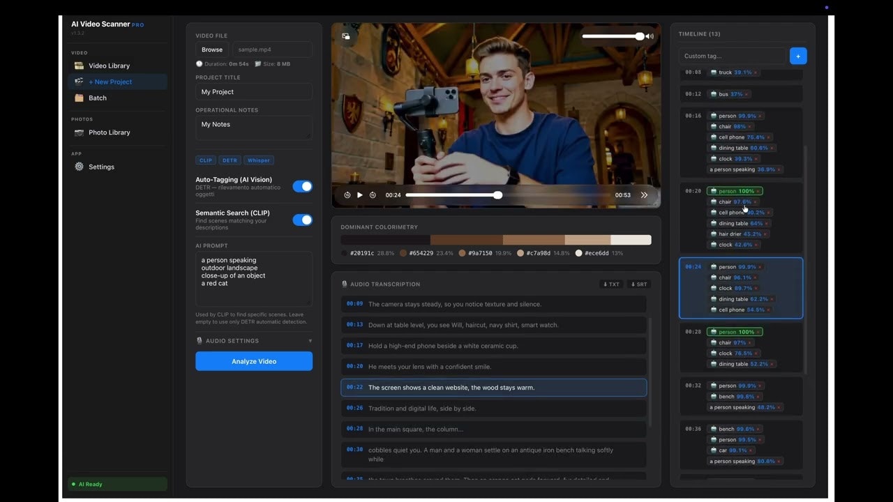 AI Video Scanner PRO gallery image