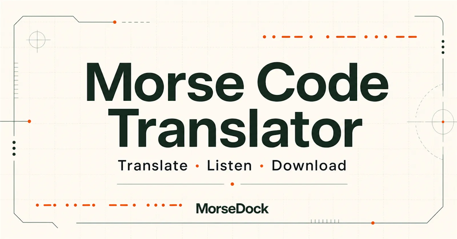 MorseDock screenshot 1