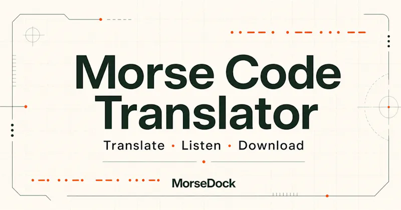 MorseDock screenshot 1