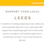 Support Your Local - Leeds