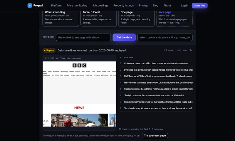 Foxpull screenshot 5