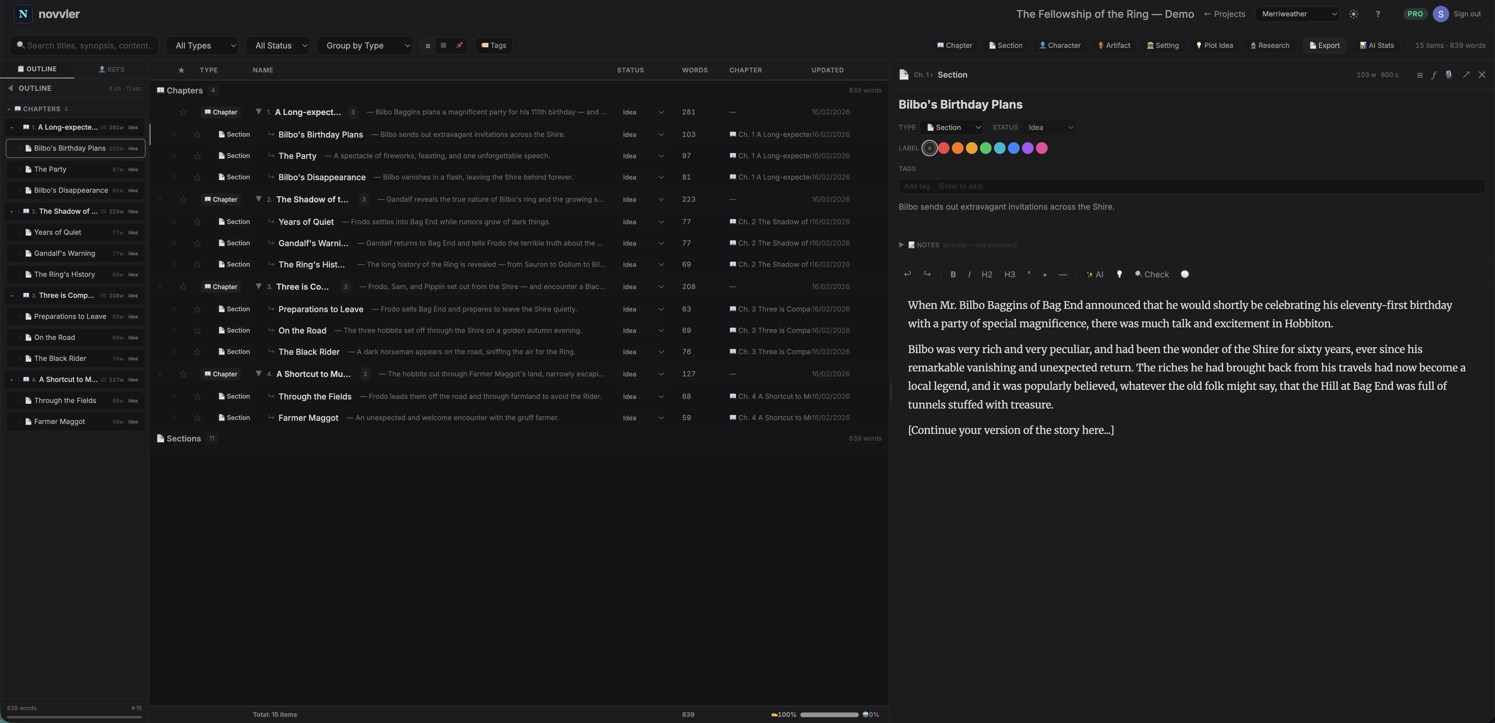 Novvler - Screenshot 5 showing product features and functionality