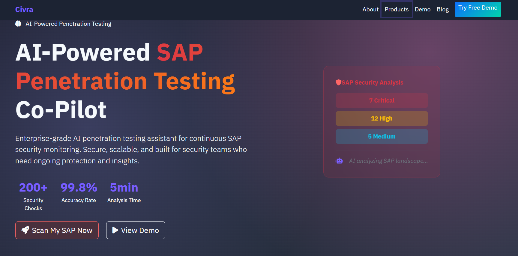 AI-Powered SAP Penetration Test Co-Pilot media 1