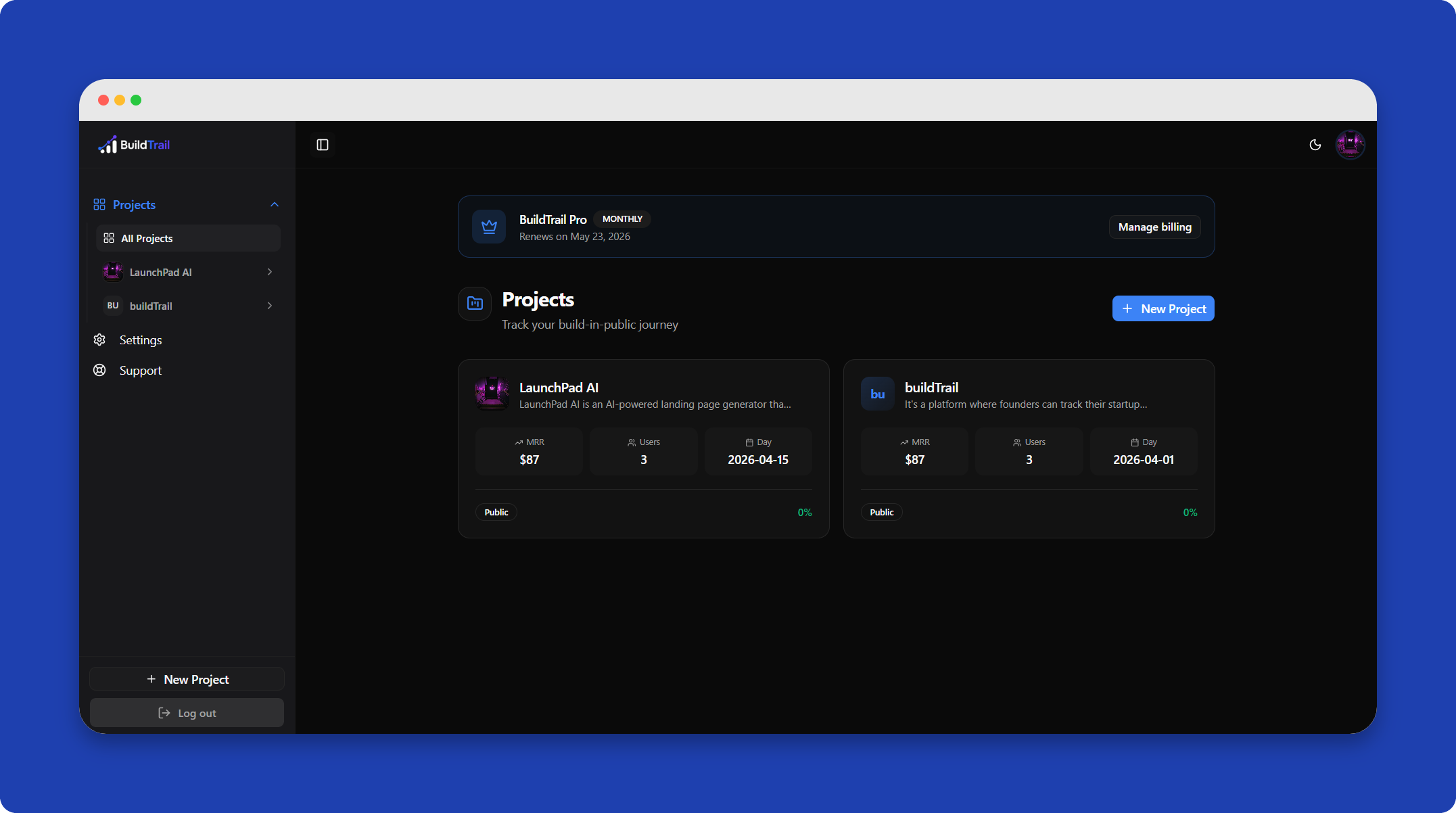 BuildTrail gallery image