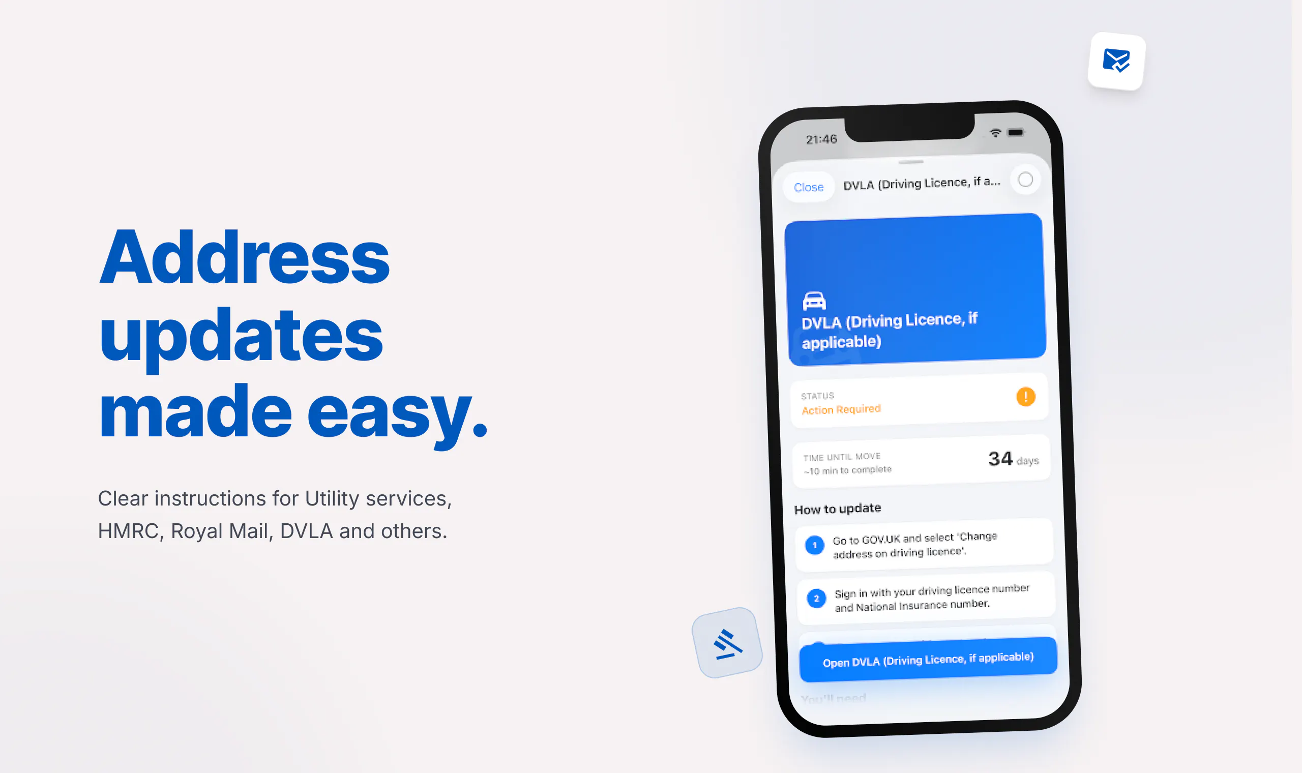 Settly App - UK Moving Planner screenshot 2