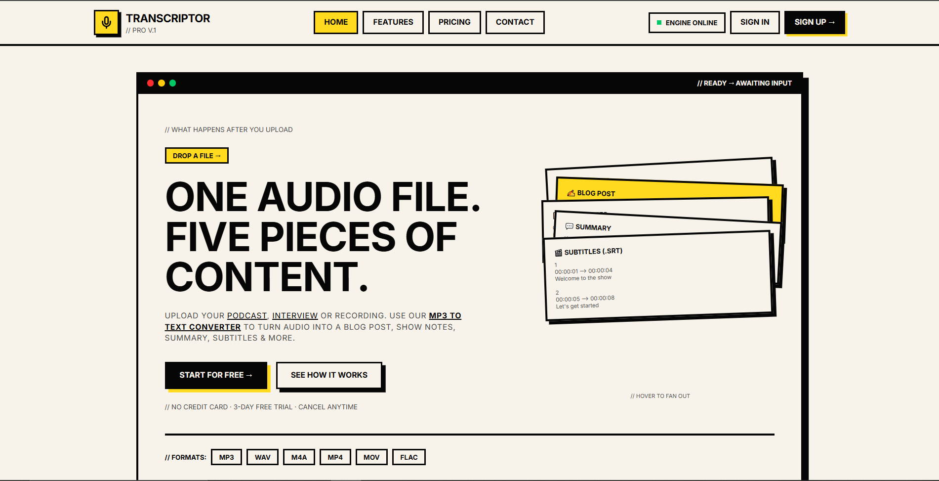 Transcriptor Pro gallery image