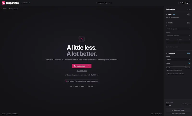 CropShrink screenshot 3