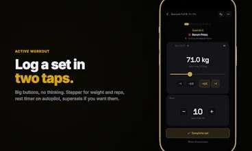 IronRep — Workout Tracker gallery image