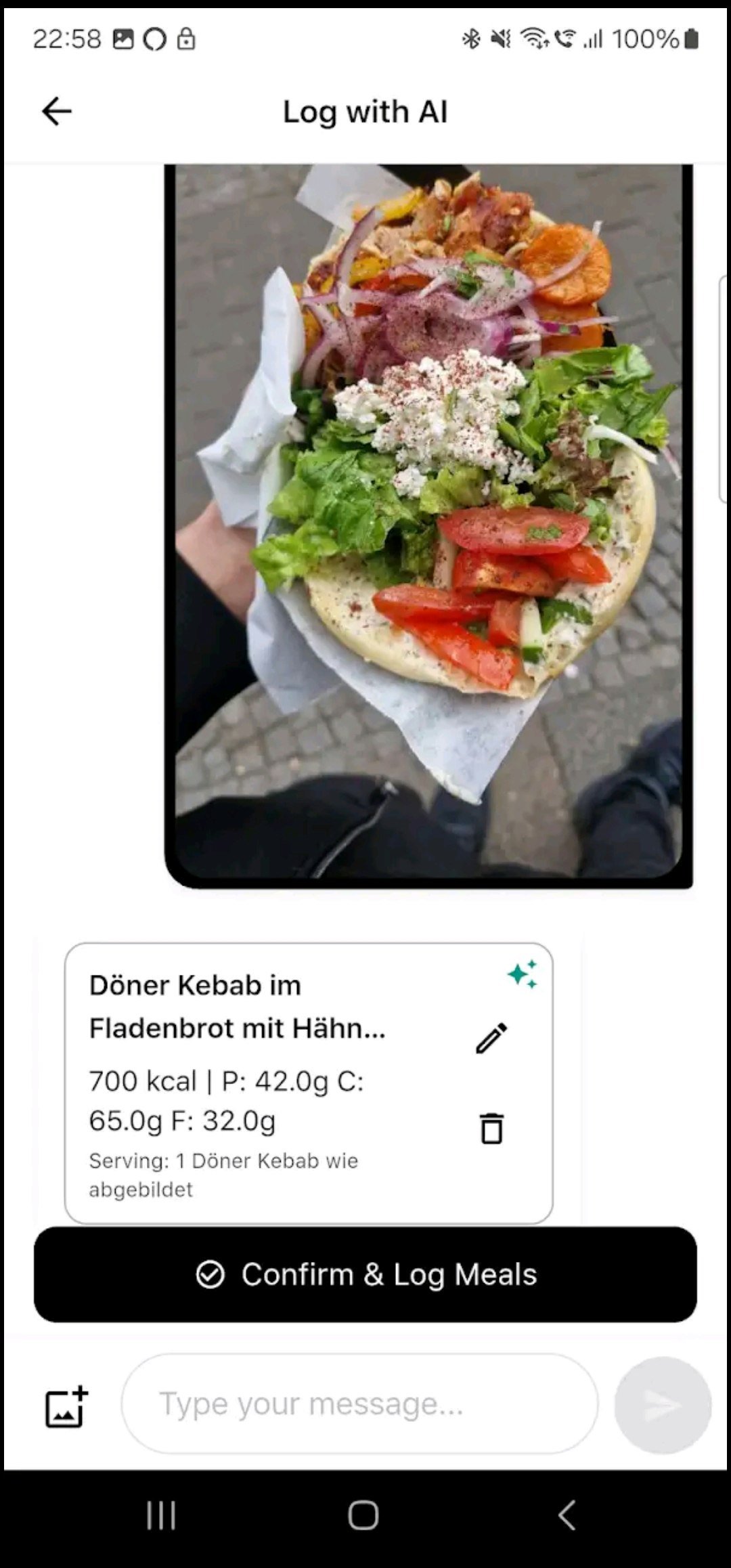Mahlzing - Un'app di monitoraggio dei pasti con AI! media 2