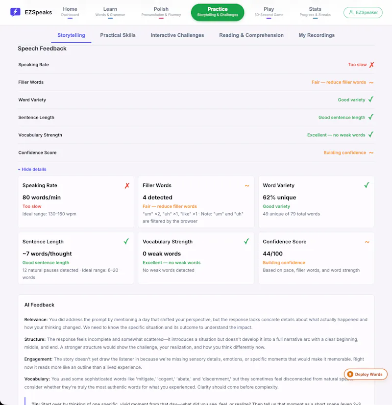 EZSpeaks screenshot 7