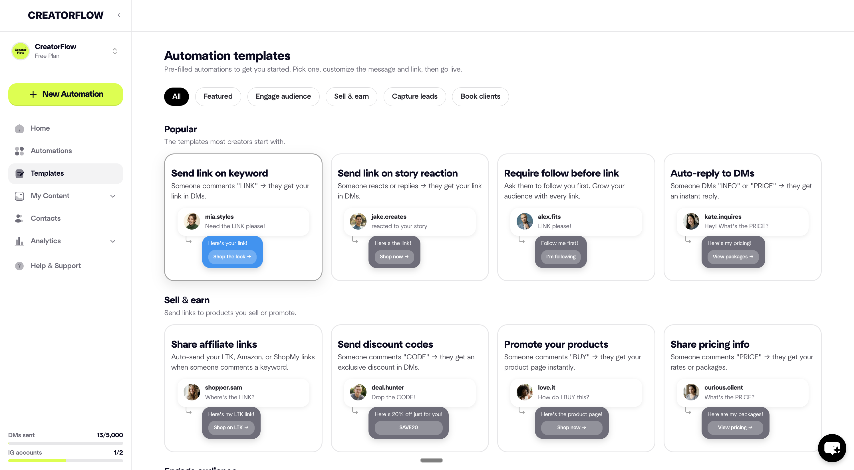 CreatorFlow gallery image