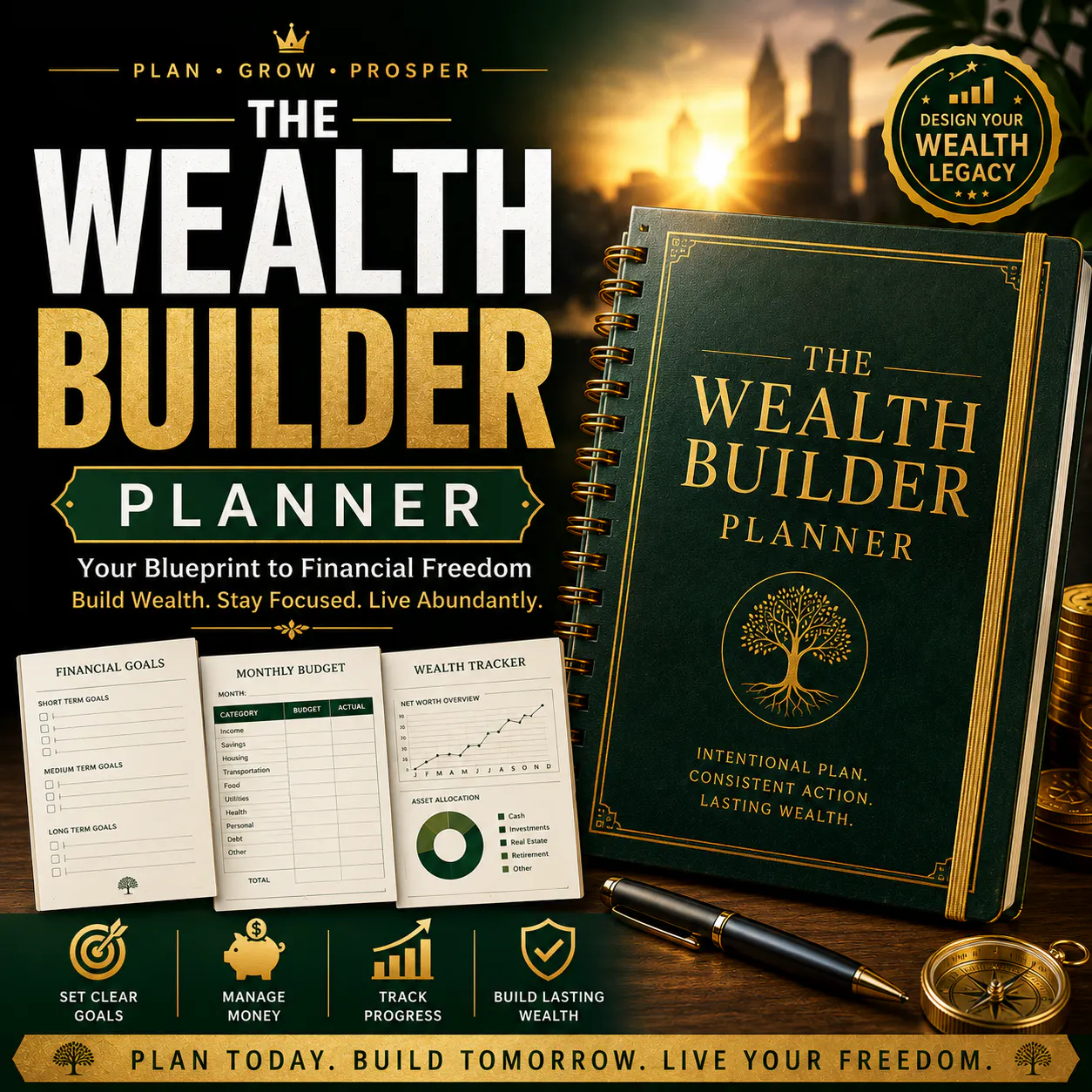 The Wealth Builder Planner  gallery image