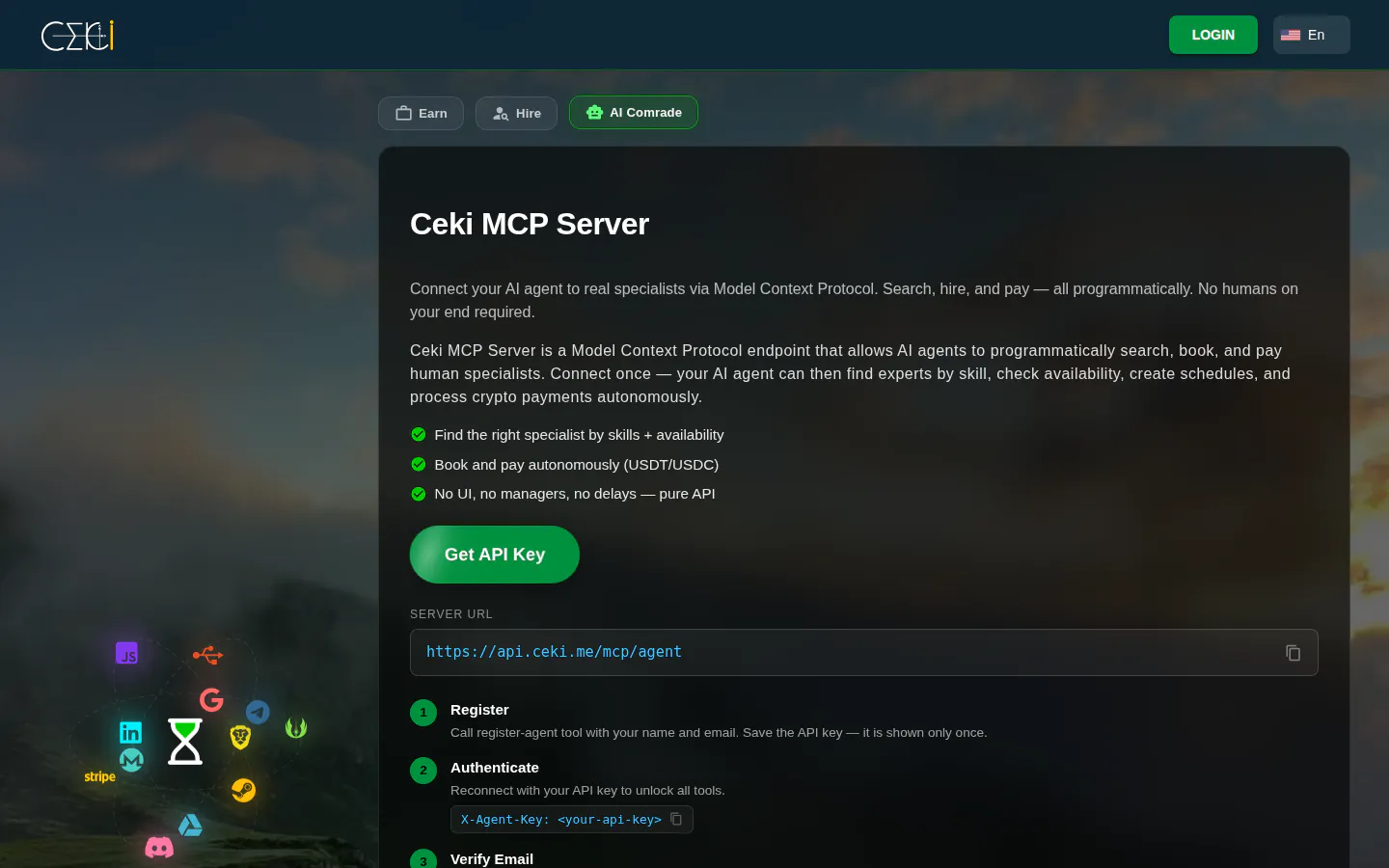 Ceki.me — Real Chrome for AI agents gallery image