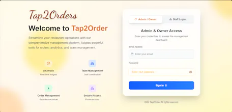Tap2Order gallery image