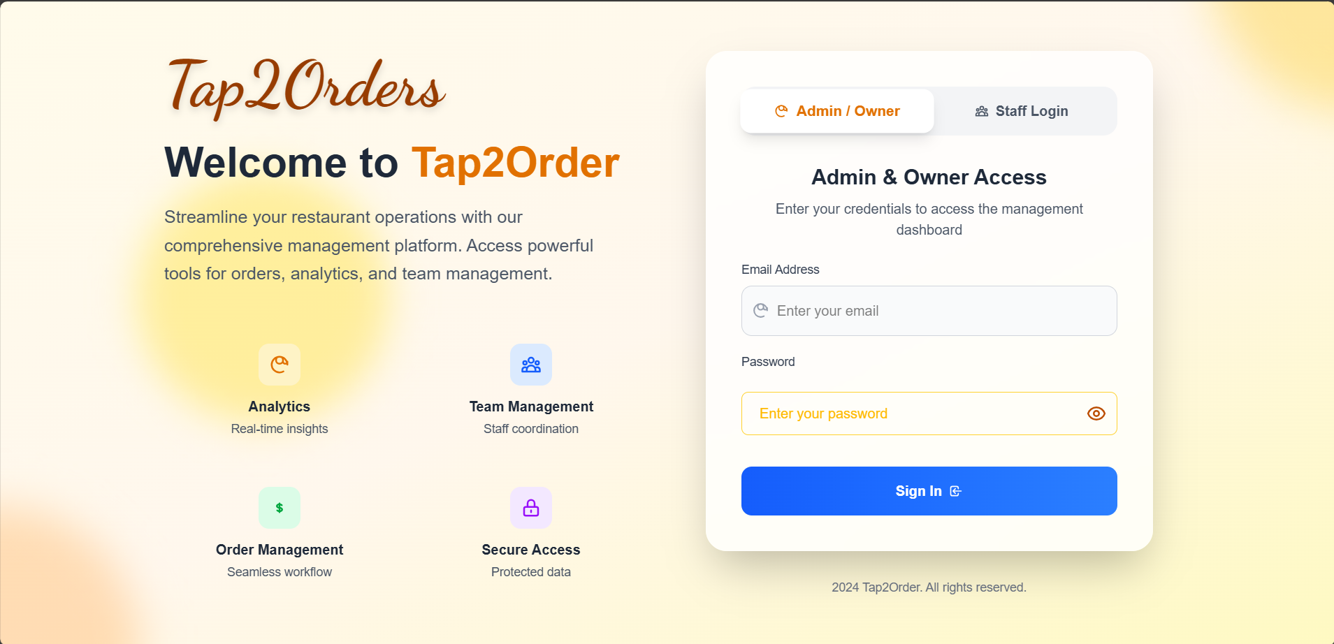 Média Commande TAP2 - Votre menu numérique et la solution de commande 2