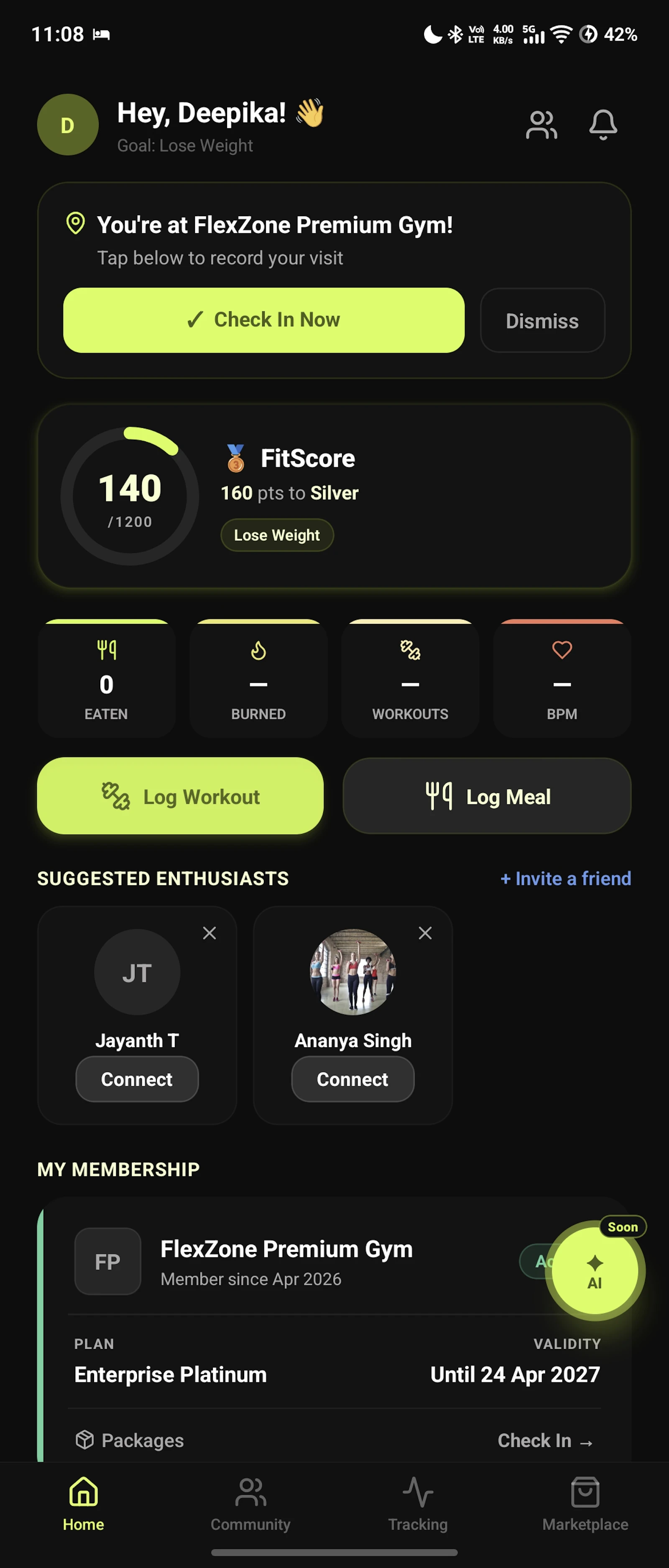 FitNexus screenshot 3