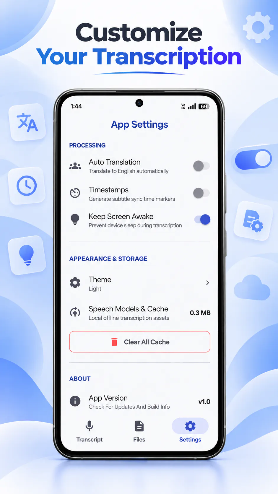 VoxTranscript - Offline Ai  gallery image