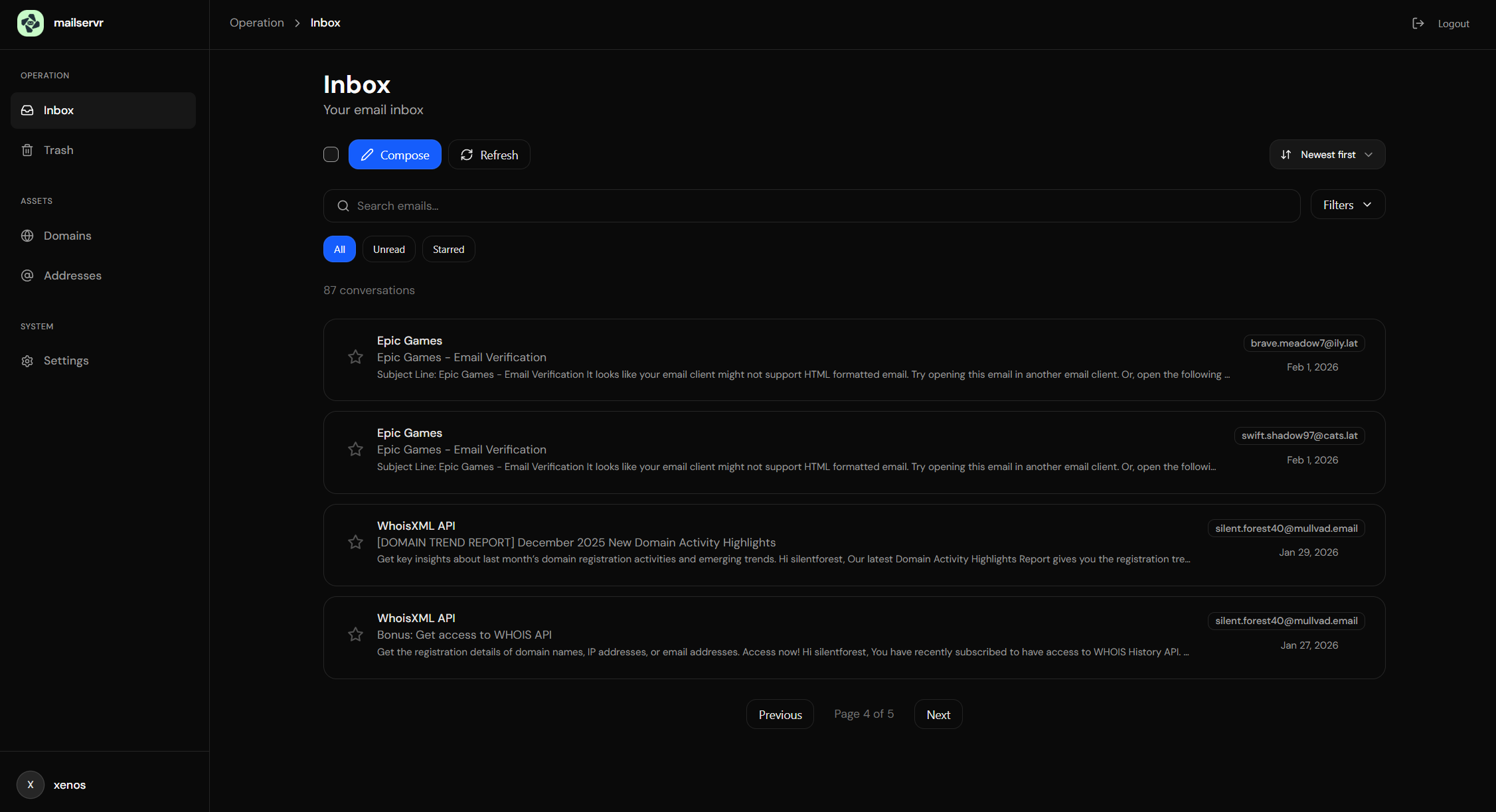 mailservr gallery image