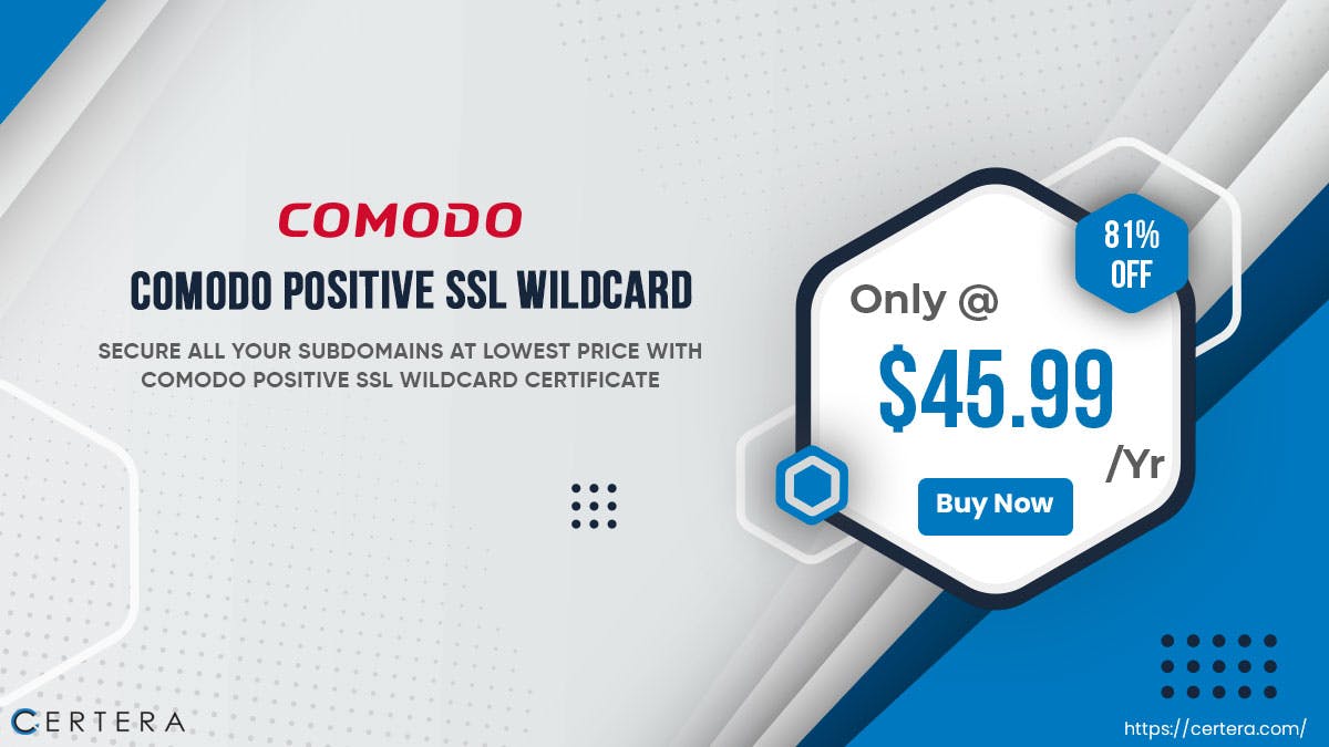 Comodo Positive SSL Wildcard Certificate media 1