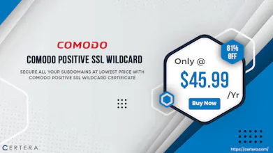 Comodo Positive SSL Wildcard Certificate gallery image