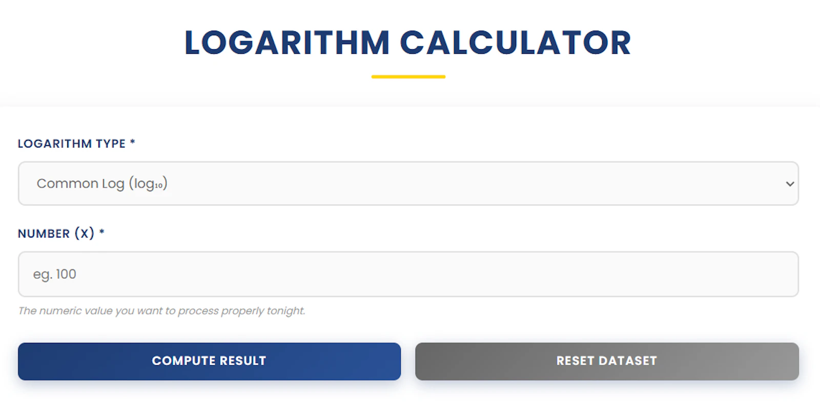Logarithm Calculator | Ease Tools screenshot 1