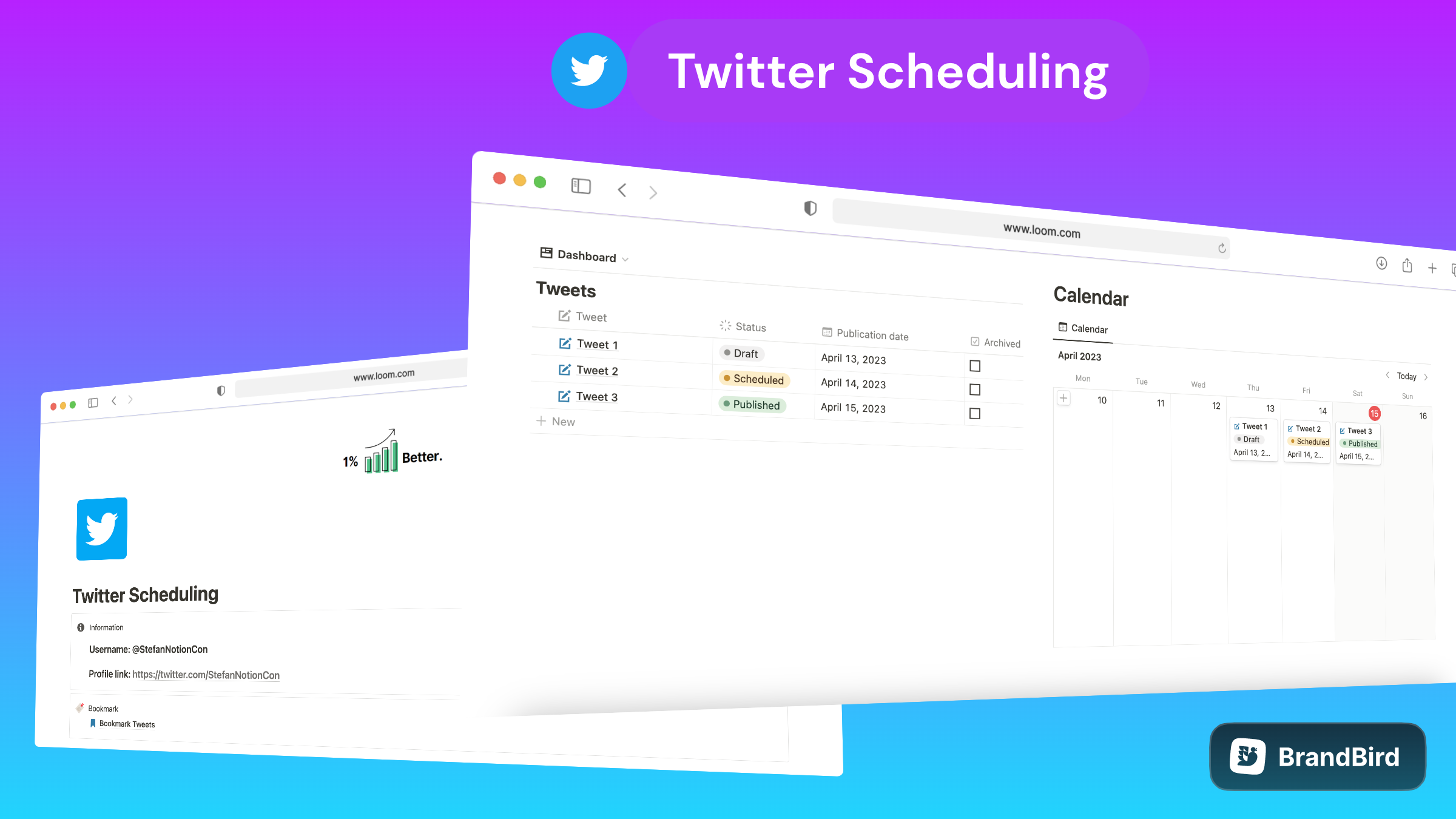 Media Penjadualan Twitter - Rancang tweet anda dan tambahkan penonton anda 1